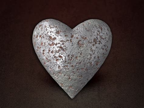 Metal Heart Box 